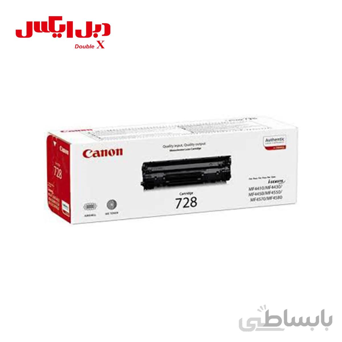 کارتریج کانن 728 طرح اورجینال