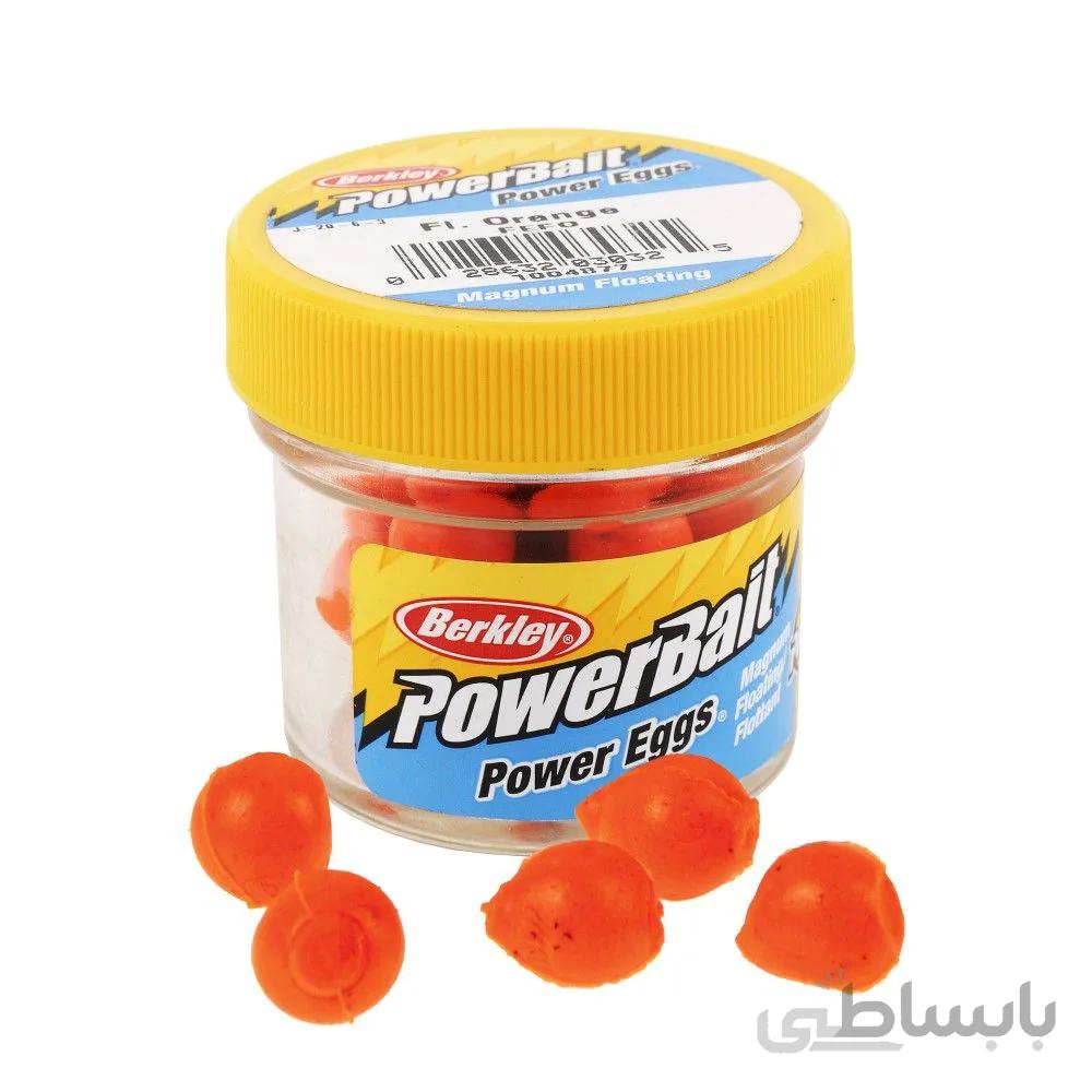 خمیر برکلی توپی پاور اگز قزل الا berkley power eggs floating magnum fluorescent orange