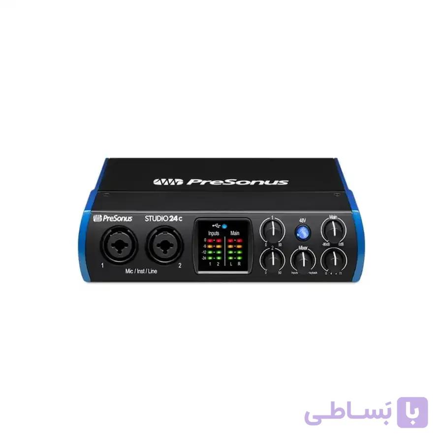 کارت صدا پریسونوس PreSonus Studio 24c آکبند کد 61705