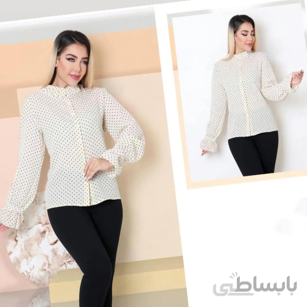 شومیز توپ توپی ریز Romantic bay
