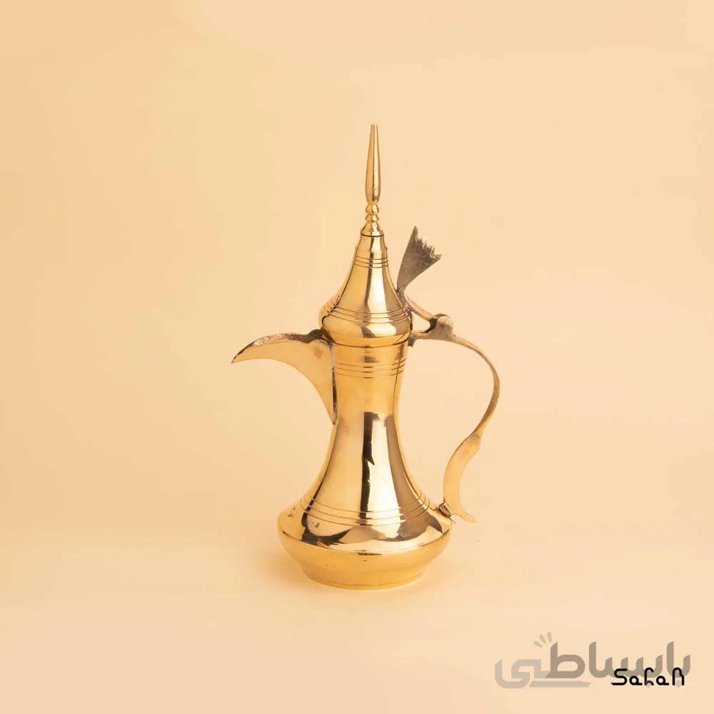 دله برنجی طلایی مدل رسلان سایز 3
