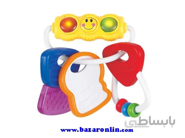 جغجغه دندانگیر چراغدار هولا تویز مدل ۳۰۶E