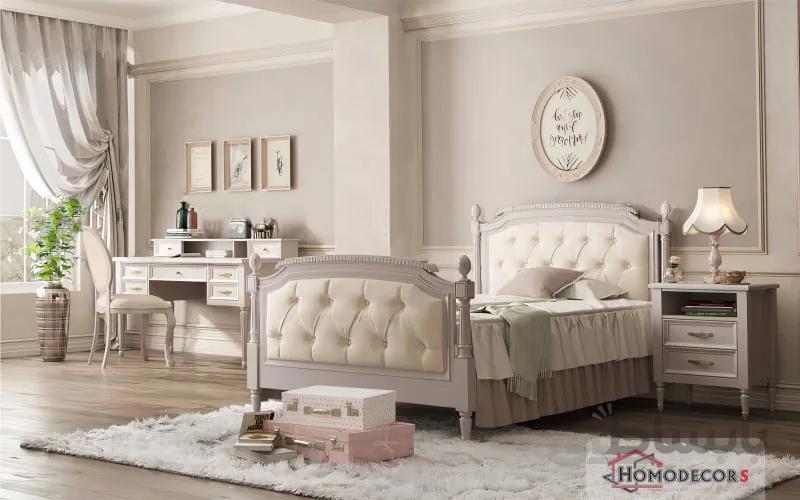 تخت خواب نوجوان مدل w307