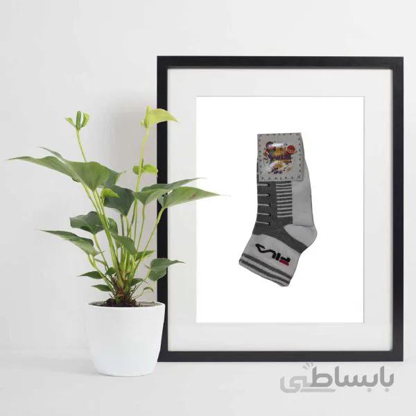 جوراب پسرانه نیم ساق patis طرح اسپورت