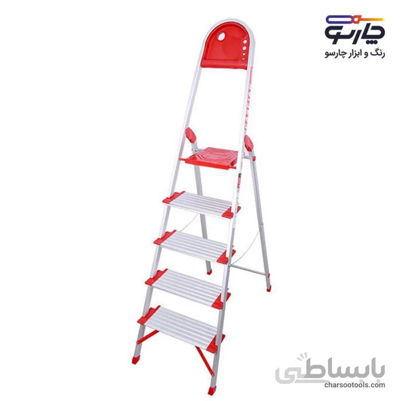 نردبان آلومینیوم 5 پله کاسپین