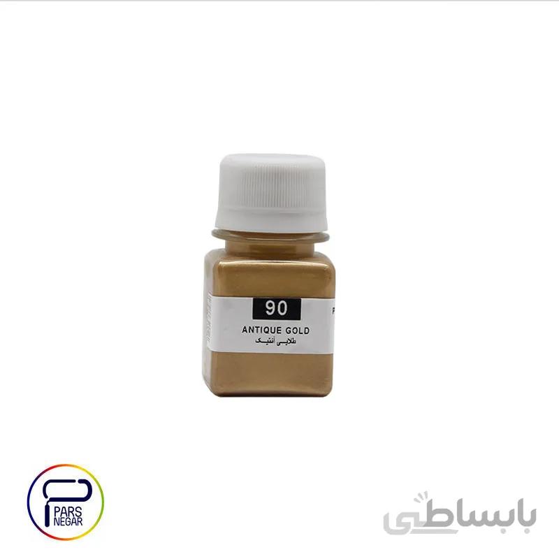 رنگ اکریلیک طلایی آنتیک پرسیس آرت