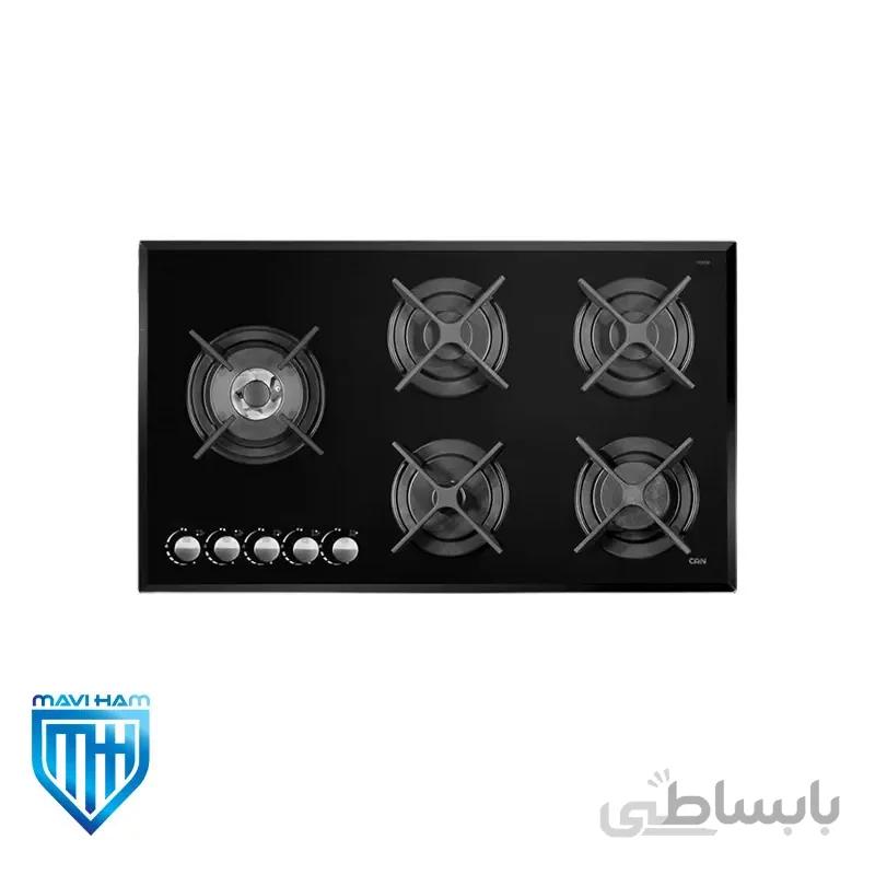 اجاق گاز صفحه ای شیشه ای 512G کن ا 512G