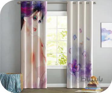 پرده چاپی طرح تابلو نقاشی - کد 645646
