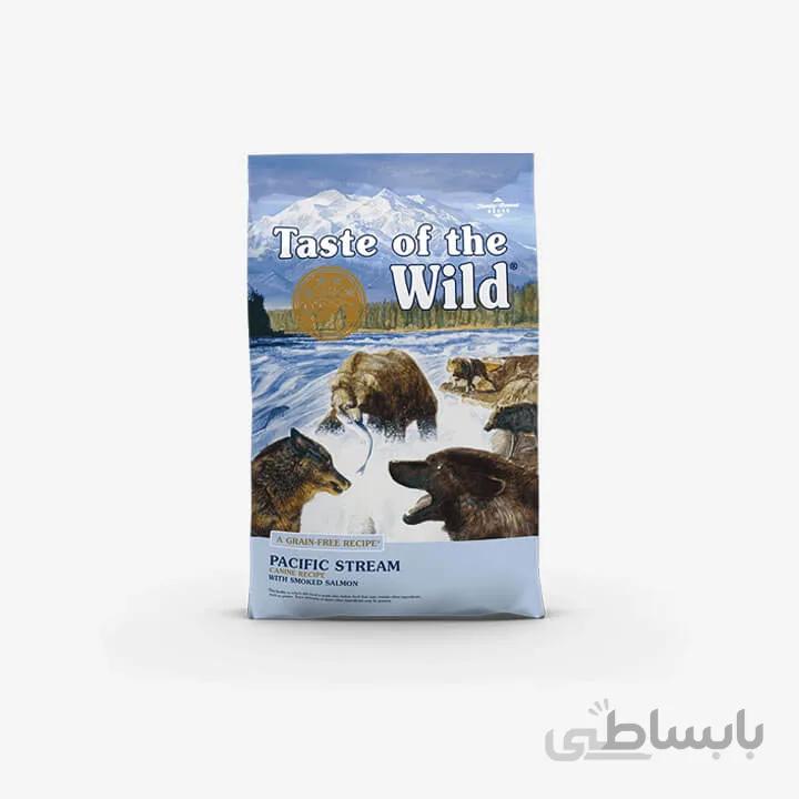 غذای خشک سگ بالغ pacific stream برند taste of the wild