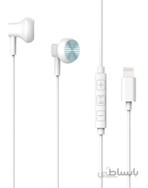 هندزفری ترتل برند - لایتنینگ ا Turtle Brand ActiveBuds Stereo Earphone with Lightning Connector - White