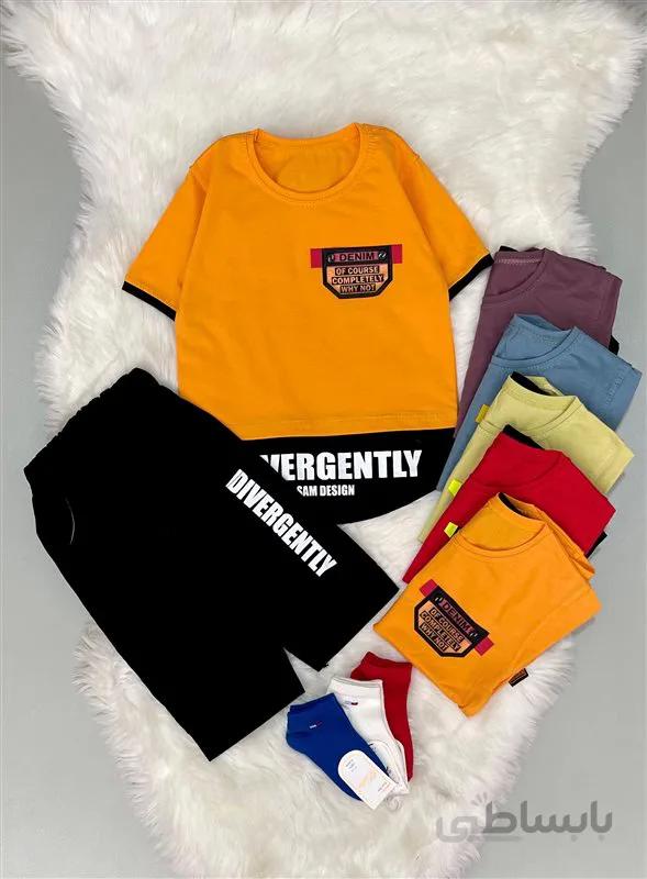 تیشرت شلوارک denim کد 1533