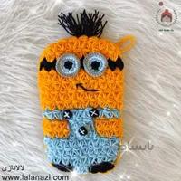 لیف عروسکی طرح مینیون بافت ترکی ( کد 30202 )