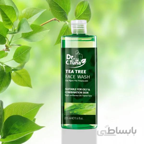 ژل شستشوی صورت Tea Tree دکتر سی تونا فارماسی