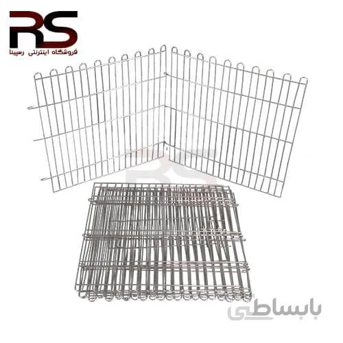 پارک محدود کننده 6 ضلعی مخصوص سگ رنگ سفید