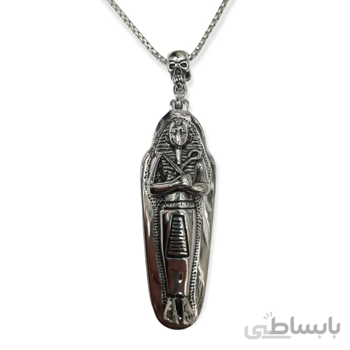 گردنبند مردانه طرح مومیایی