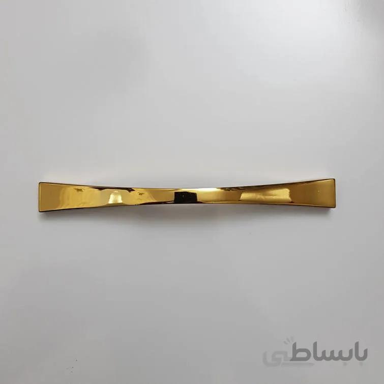 دسته سینی طلایی
