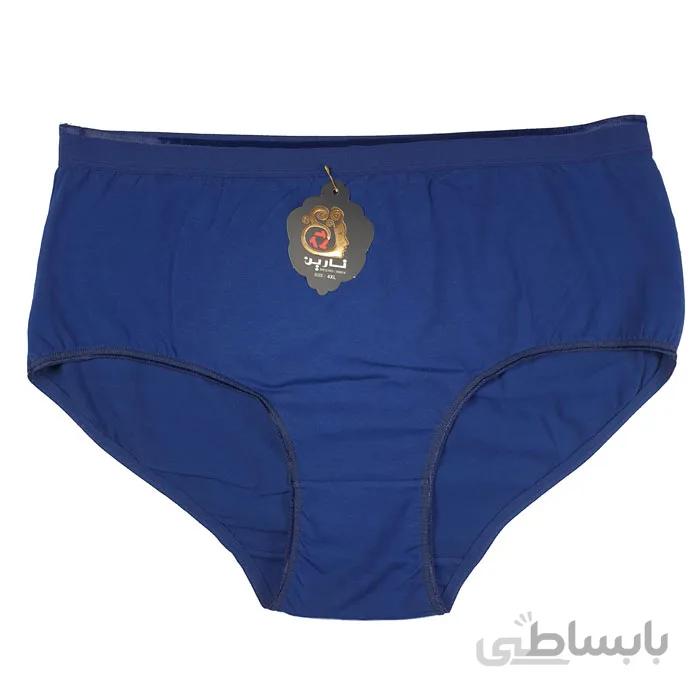 شورت سایز بزرگ نارین نخی تک رنگ