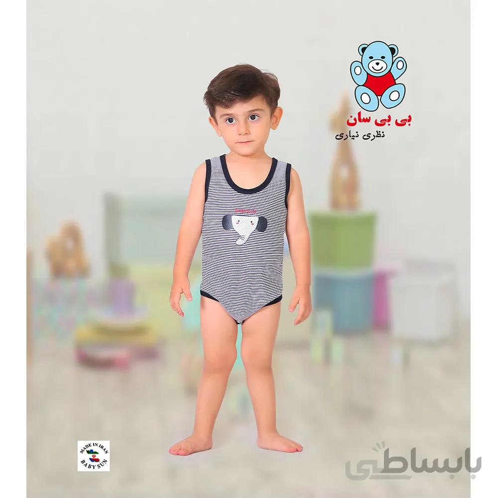 زیردکمه رکابی نوزادی بی بی سان طرح فیل