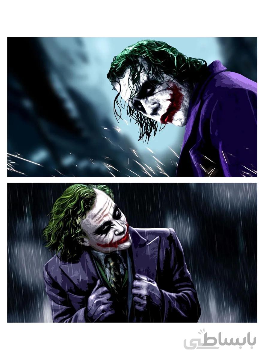 پوستر طرح joker مجموعه ۲ عددی