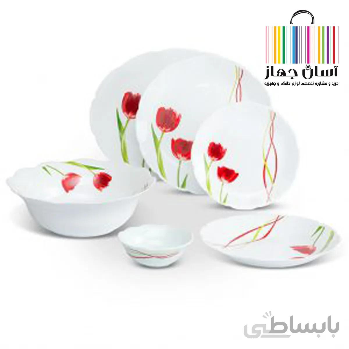 (Lorenzo)سرویس غذا خوری 26 پارچه دسینی مدل لورنزو