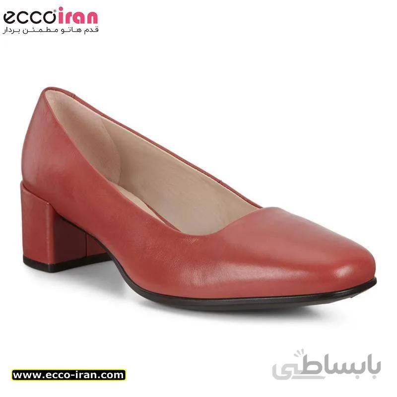 کفش زنانه اکو اصل مدل ECCO SHAPE 35 SQUARED MARSALA