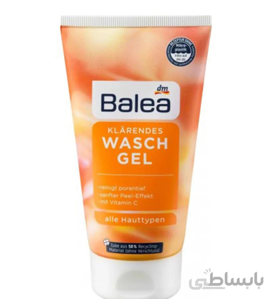ژل شستشوی صورت روشن کننده و ضد لک ویتامین سی حجم 150 میل باله آ ا Balea Vitamin C Face Wash Gel 150ml