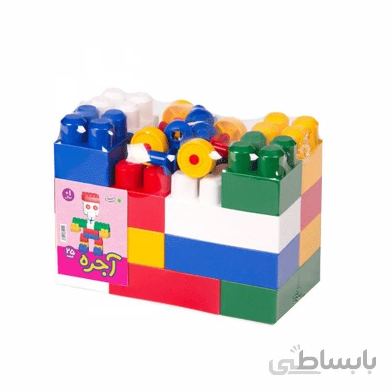 ساختنی بلوک آجره 22 قطعه