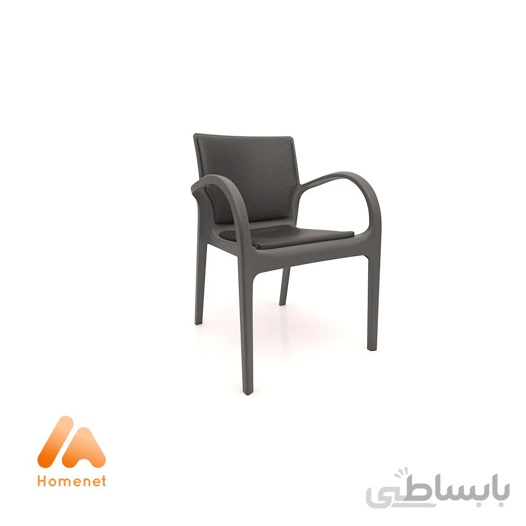 صندلی دسته دار دژاوو با تشک کف و پشت برند نظری