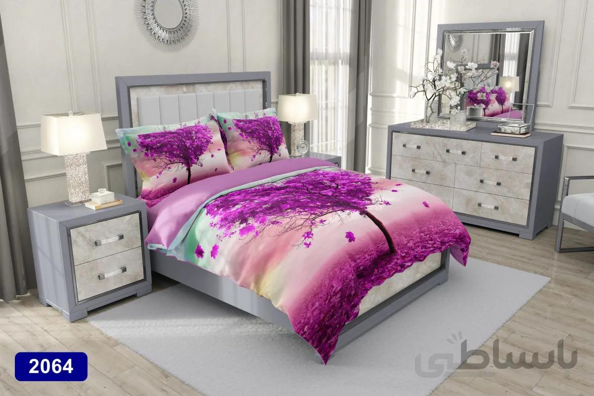 سرویس لحاف روتختی سه بعدی کارینا دو نفره مدل 2064