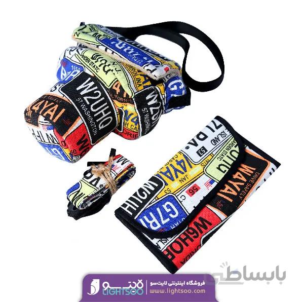 ست کیف دوربین و بند و کیف مخصوص نگهداری فیلتر و مموری …طرح تایپو گرافی