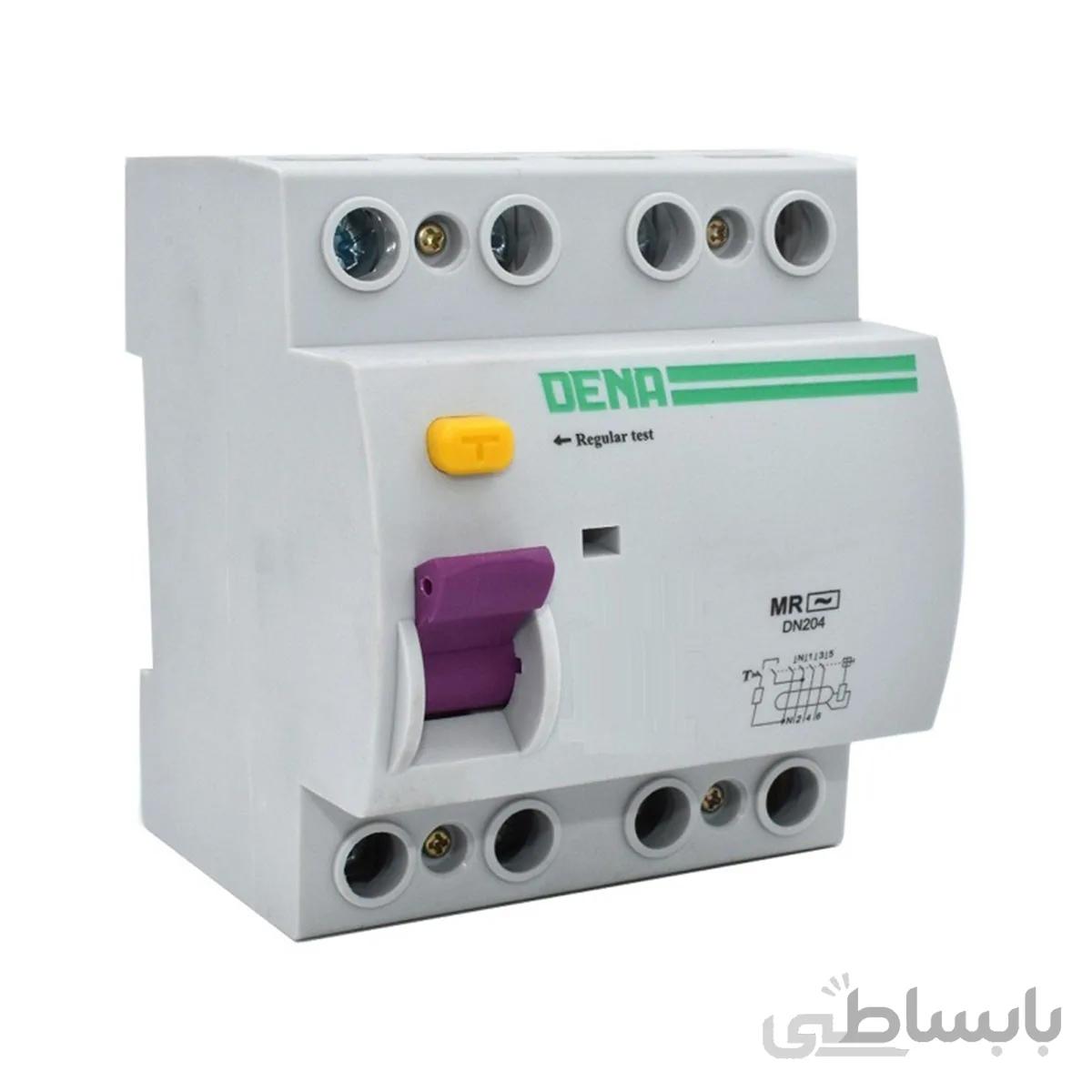 محافظ جان 63 آمپر 6000 چهار پل (مگنتیک) دنا الکتریک