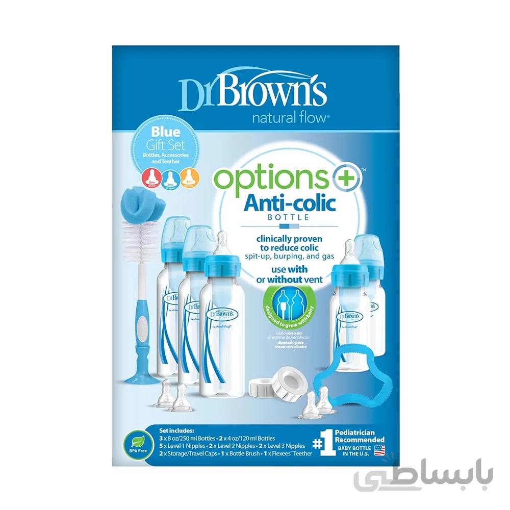 ست آغازین 18 تکه آپشن پلاس آبی دکتر براون Dr Brown’s