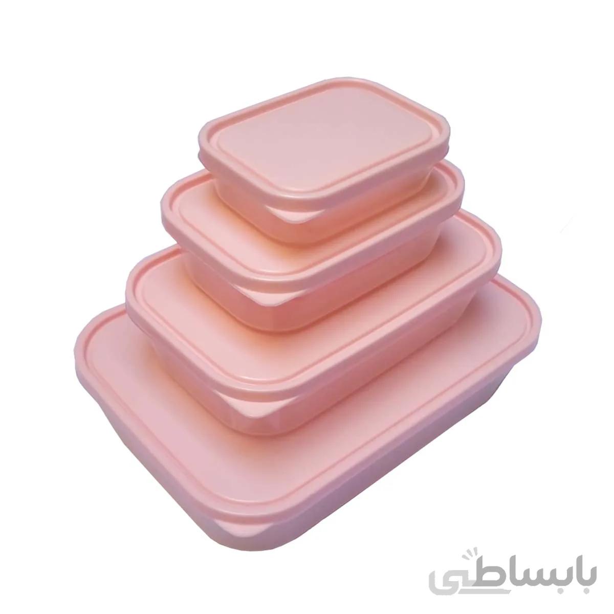 ظروف نگهدارنده 4 تکه برنا