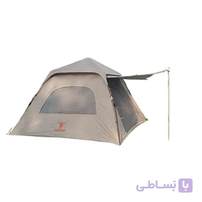 چادر کمپینگ 8 نفره پکینیو مدل اتوماتیک سایه بان دار — تصویر 1