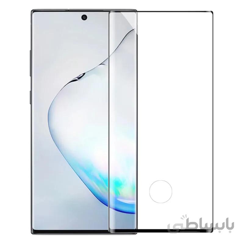 محافظ فول چسب صفحه نمایشگر سامسونگ مناسب برای Not10 Plus