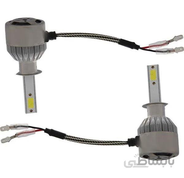 لامپ هدلایت خودرو مدل C6 H1 بسته دو عددی