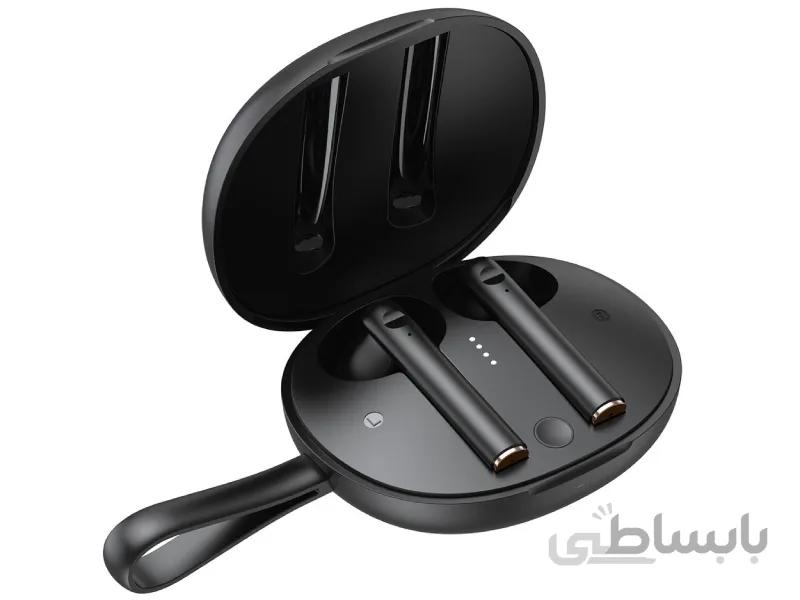 هندزفری بی سیم بیسوس مدل Encok W05 True Wireless Earphones NGW05-01 بهمراه کیس شارژ بی سیم