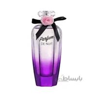 ادو پرفیوم زنانه نیو برند مدل Parfum De Nuit حجم 100 میلی لیتر ا NEW BRAND Parfum De Nuit Eau De Perfume For women 100Ml