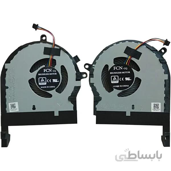 فن لپ تاپ ایسوس مدل ROG FX504G ا FAN ASUS ROG FX504G/FX504FE CPU&GPU 4PIN
