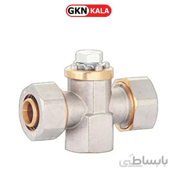 سه راه تخت خاردار تو پیچ کوپلی ایزوپایپ