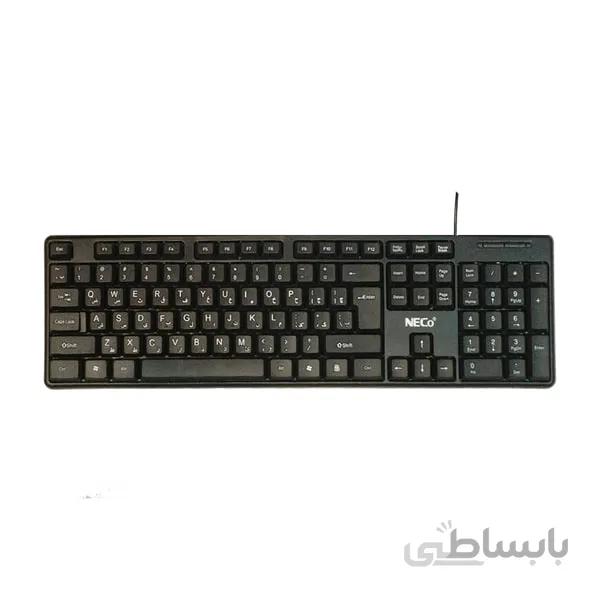 کیبورد نکو مدل NE-8800D با حروف فارسی