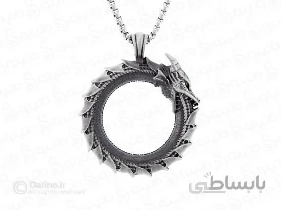 گردنبند اژدها پانک 12066