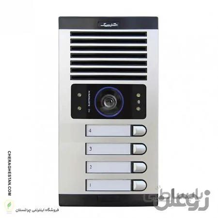 پنل آیفون تصویری چهار واحدی الکتروپیک مدل ۱۰۸۶