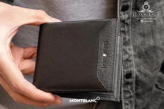 کیف پول چرم Mont Blanc ا Mont Blanc Wallet کد 925209