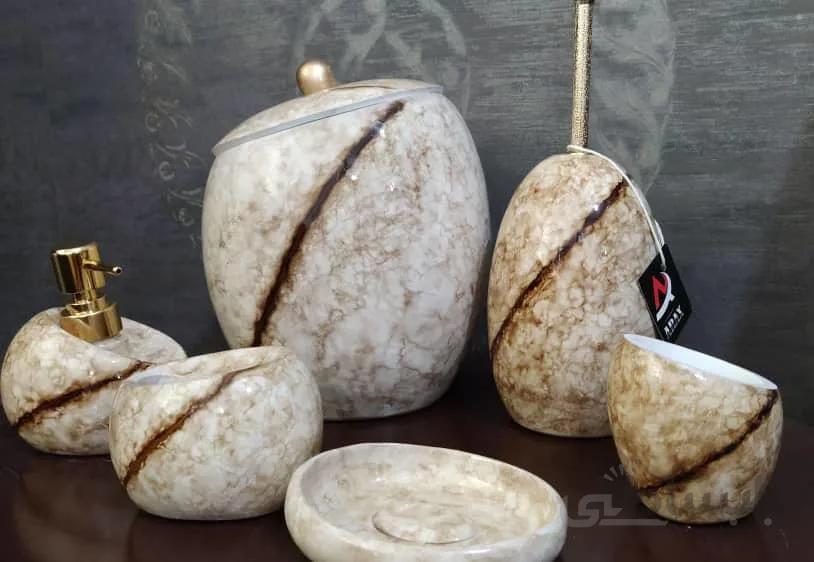 ست سرویس لوازم بهداشتی طرح مدرن کد ۱۰۲۴۹۲