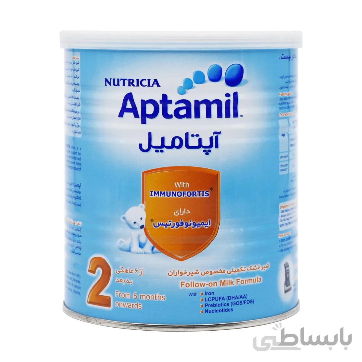 پودر آپتامیل 2 شیر خشک نوتریشیا ا Aptamil 2 Follow on Milk Formula