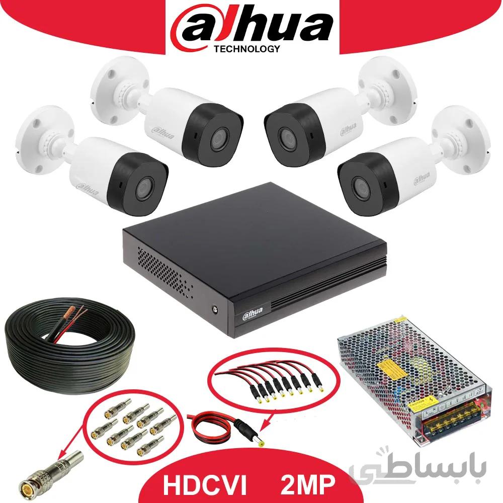 پک دوربین مداربسته داهوا کاملB1A21P ا Dahua B1A21P Security Package 2MP 1080P