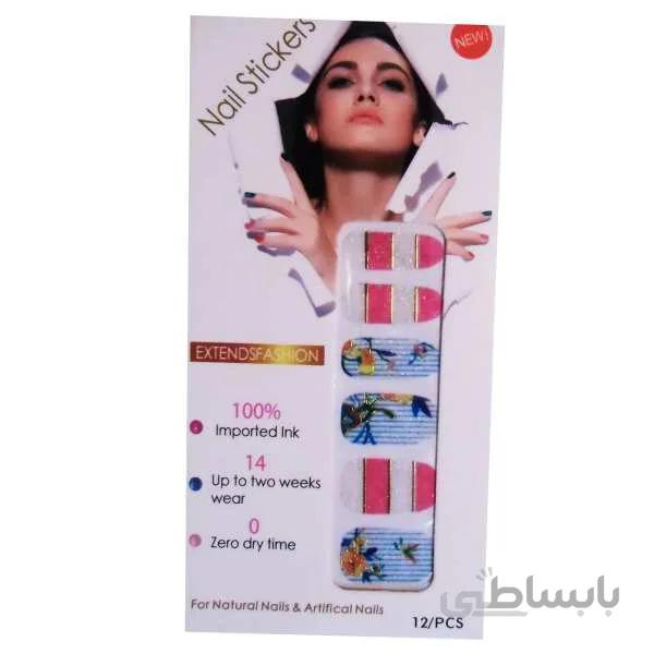 استیکر طراحی ناخن مدل 09