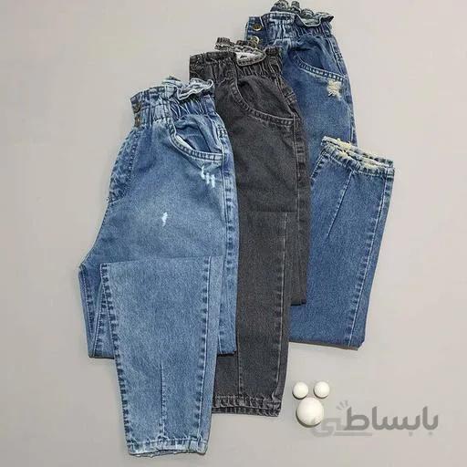 شلوار جین زنانه مام فیت برند منگو به قیمت پخش