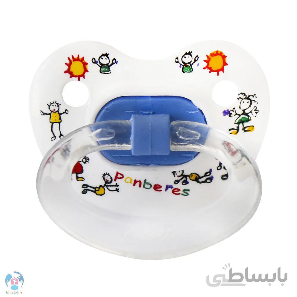 پستانک گرد سیلیکونی نوزادی پنبه ریز